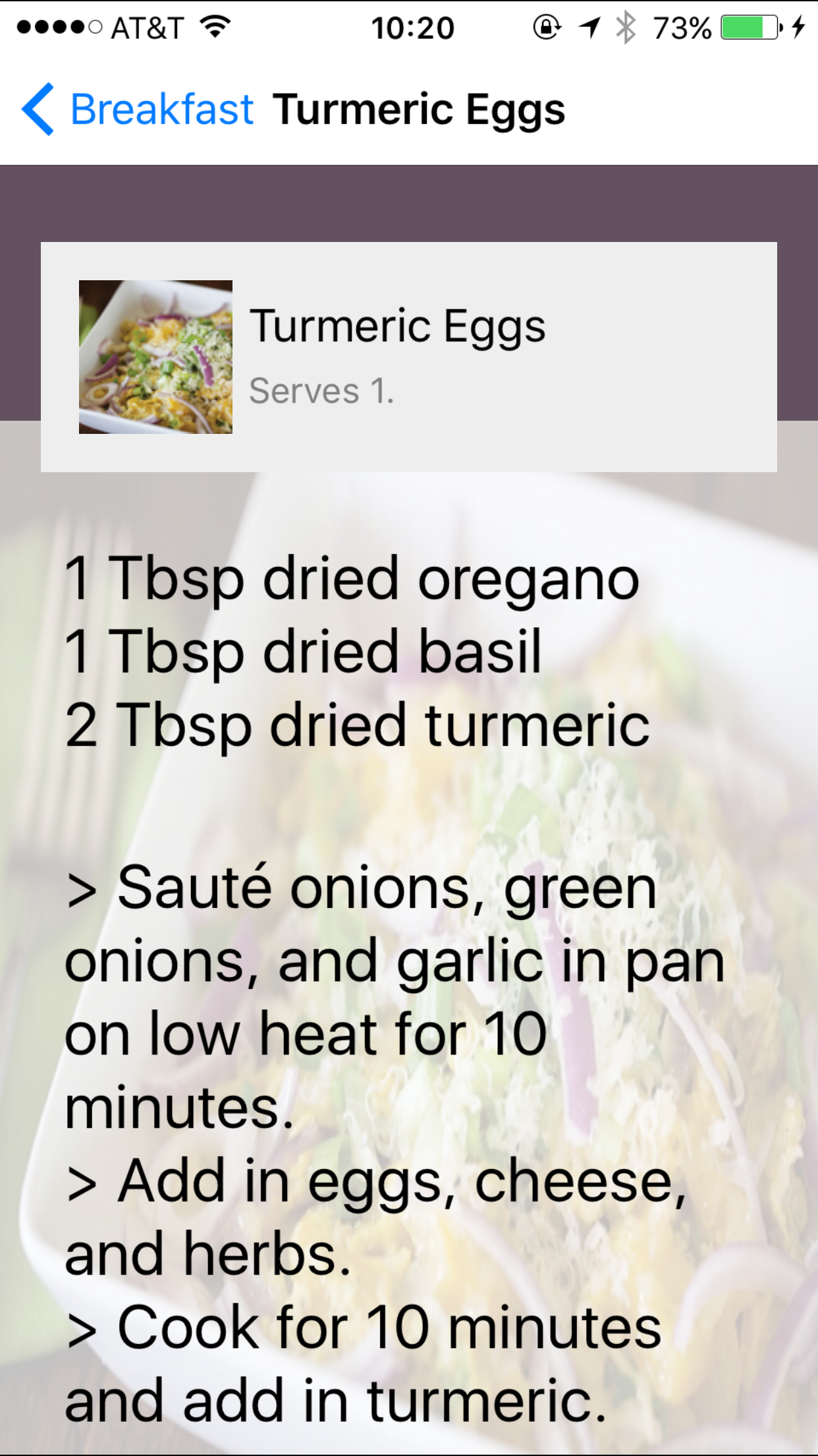 Maker's Diet Meals - Mobile App Image